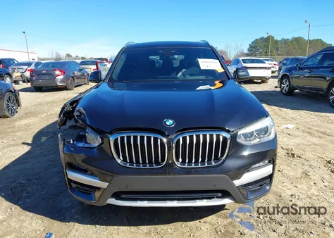 2021 BMW X3 Sdrive30I from USA, damaged, VIN 5UXTY3C07M9F82491